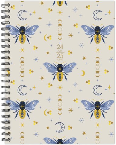 Honeybee Academic July 2024 - June 2025 6.5" x 8.5" Softcover Planner