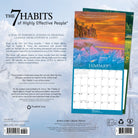 12x12 inch 2026 calendar with quotes and tips from 7 Habits of Highly Effective People