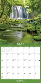 Motivational 2026 wall calendar for home or office with 7 Habits guidance