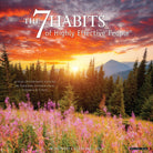 2026 motivational wall calendar featuring 7 Habits of Highly Effective People