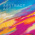 Abstract Art 2026 Wall Calendar with colorful modern artwork