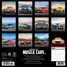 Automotive-themed 2026 Wall Calendar – American Muscle Cars edition with iconic vehicles