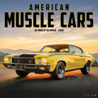 American Muscle Cars 2026 Wall Calendar featuring classic car photography