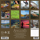 Fishing-themed 2026 Wall Calendar – Angler's edition with vibrant fish and lake images