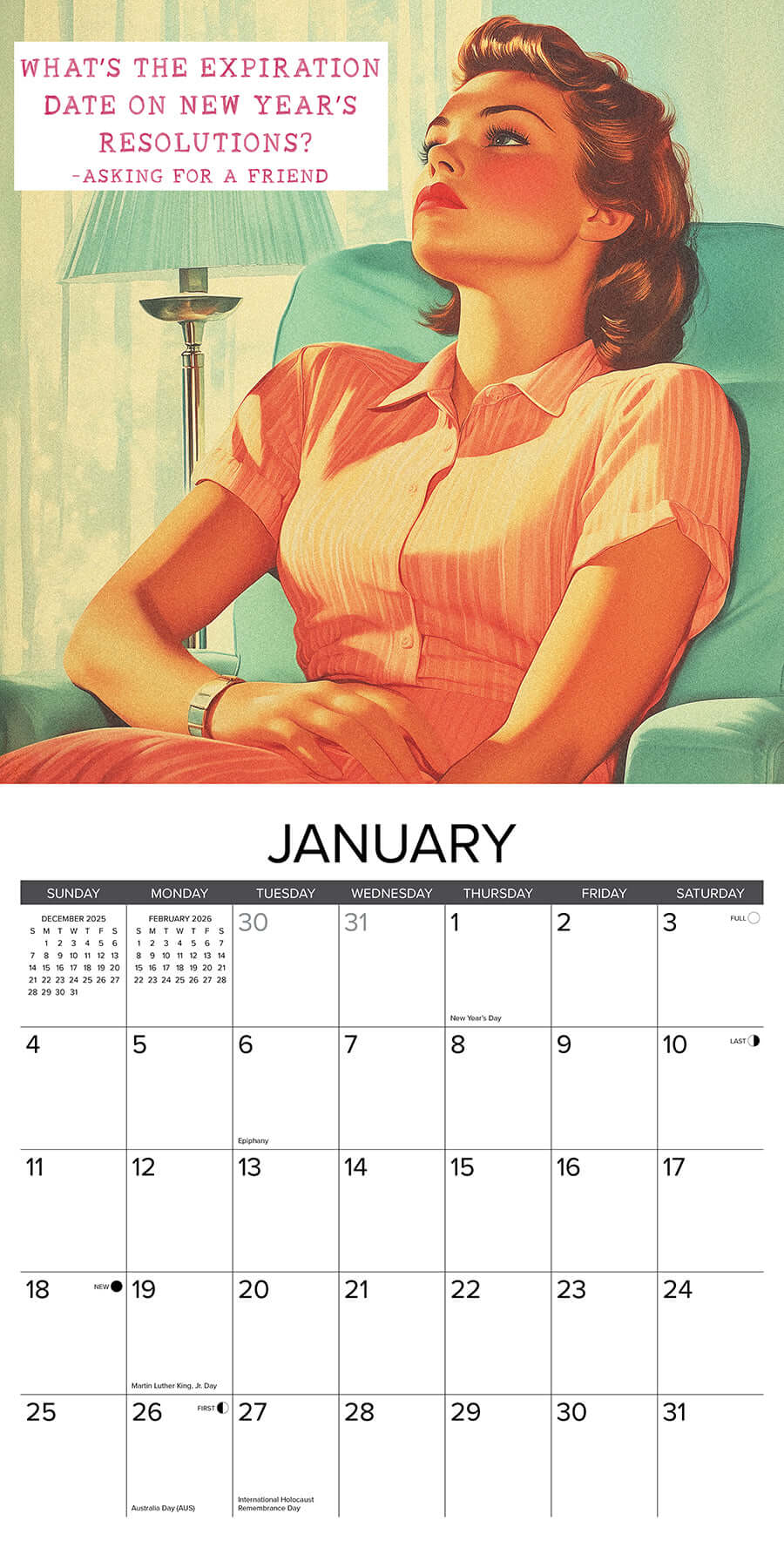 wall calendar 2026 for keeping track of important dates