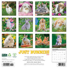 Animal lovers’ 2026 Wall Calendar – Bunnies edition with cute and charming rabbit images