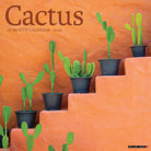 Cactus 2026 Wall Calendar featuring vibrant desert cactus photography