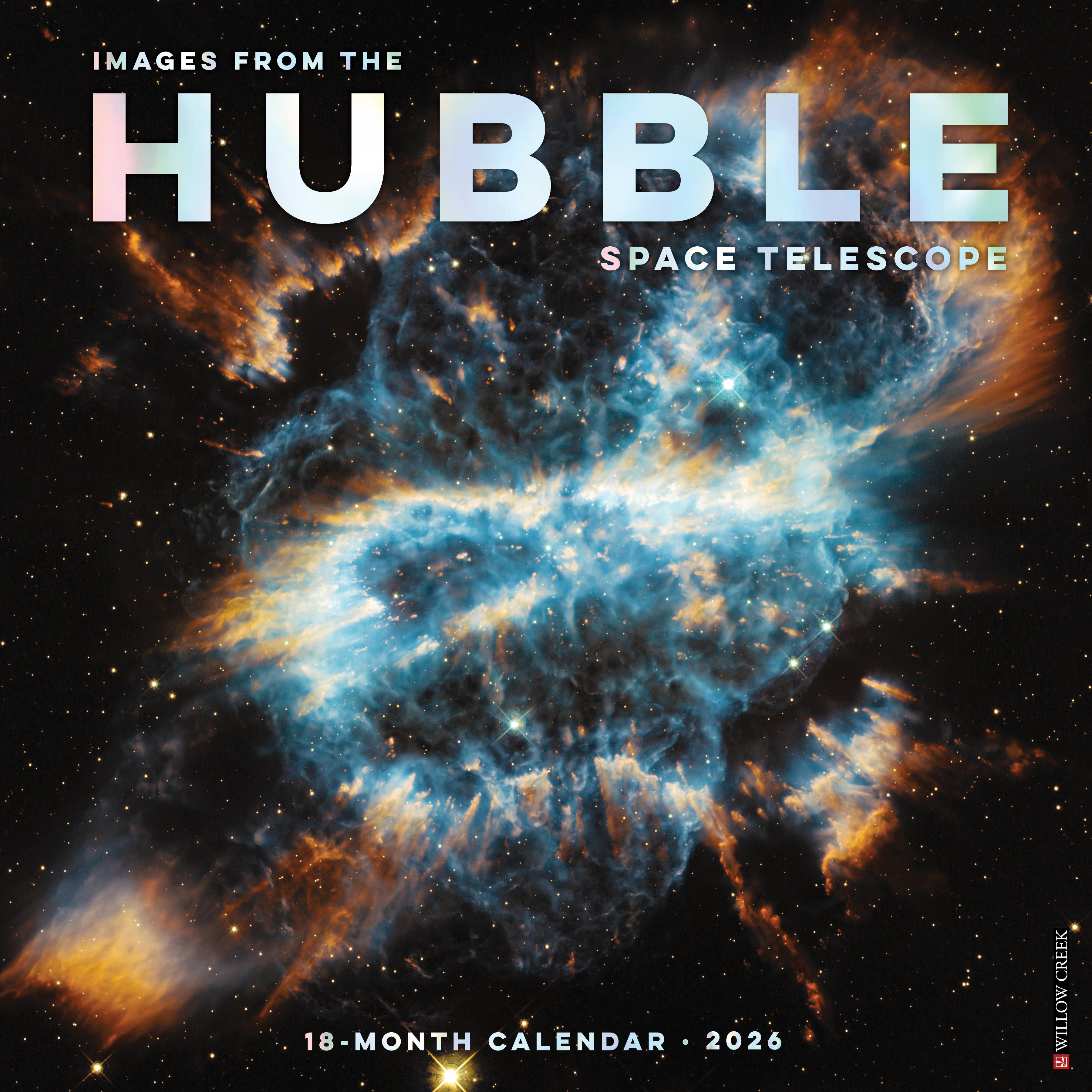 Hubble Space Telescope 2026 Wall Calendar featuring stunning cosmic imagery