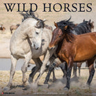 Wild Horses 2026 wall calendar, 12x12 inches, featuring stunning horse photography and spacious monthly grids