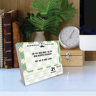 2026 Dad Jokes Daily Box Calendar open to January 21st, featuring a joke about lifesavers and a mint.