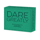 Dare Greatly 2026 Daily Box Calendar with inspirational quote and minimalist design.