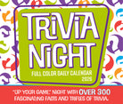 Trivia Night 2026 Daily Box Calendar with over 300 fascinating facts and trivia.