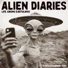 Alien Diaries 2026 Wall Calendar with fun extraterrestrial illustrations