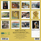 Fine art-themed 2026 Wall Calendar – Artistic Masterpieces edition with vibrant paintings