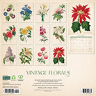 Flower lovers’ 2026 Wall Calendar – Vintage Florals edition with timeless botanical prints