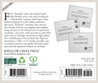 2026 Daily Box Calendar back cover featuring funny made-up words and product details for Willow Creek Press.