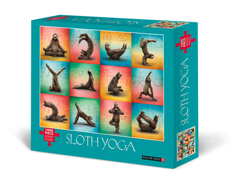 Sloth Yoga 1000-Piece Puzzle