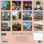 New Orleans 2024 12" x 12" Wall Calendar