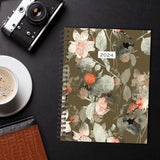 Rustic Bloom 2024 6.5" x 8.5" Softcover Weekly Planner
