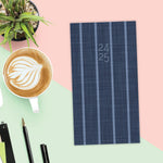 Denim Stripe 2024 3.5" x 6.5" 2-Year Pocket Planner