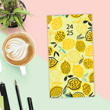 Lots of Lemons 2024 3.5" x 6.5" 2-Year Pocket Planner