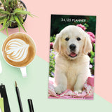 Puppy Love 2024 3.5" x 6.5" 2-Year Pocket Planner