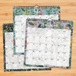 Botanical Nature 2024 12" x 12" Spiral Wall Calendar