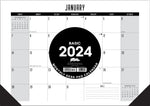 Basic 2024 17" x 12" Desk Pad