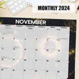 Celestial 2024 17" x 12" Desk Pad