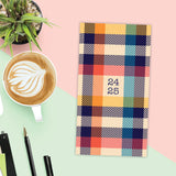 Rad Plaid 2024 3.5" x 6.5" 2-Year Pocket Planner