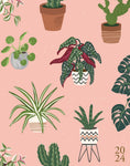 Perfect Plants 2024 7.5" x 9.5" Booklet Monthly Planner