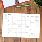 Perfect Plants 2024 7.5" x 9.5" Booklet Monthly Planner
