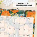 Marigold 2024 12" x 12" Spiral Wall Calendar