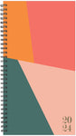 Color Block 3.5" x 6.5" Softcover Weekly Spiral