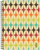 Rad Retro 2024 6.5" x 8.5" Softcover Weekly Planner