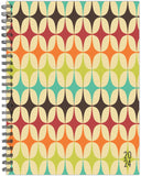 Rad Retro 2024 6.5" x 8.5" Softcover Weekly Planner