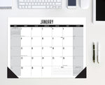 Basic 2024 22" x 17" Large Monthly Desk Pad