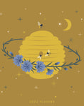 Honey Bee 2024 7.5" x 9.5" Booklet Monthly Planner