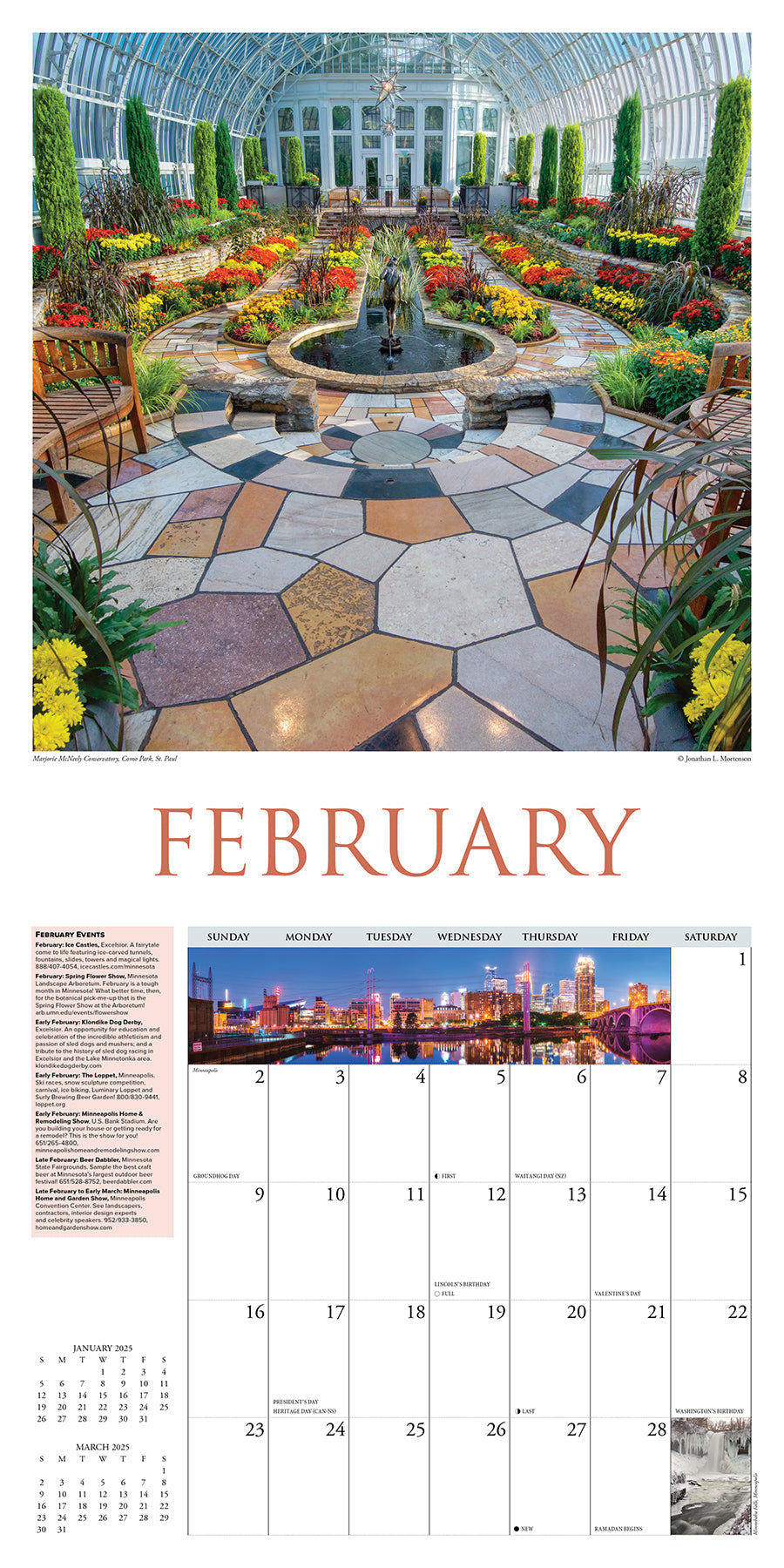 Twin Cities 2025 Wall Calendar – Willow Creek Press twin-cities-2025-wall-calendar-willow-creek-press