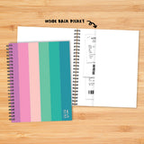 Cabana Stripe Academic July 2024 - June 2025 6.5" x 8.5" Softcover Planner