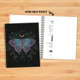 Mystic Butterfly Academic July 2024 - June 2025 6.5" x 8.5" Softcover Planner