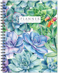 Succulents Academic July 2024 - June 2025 6.5" x 8.5" Softcover Planner