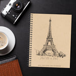 Paris Academic July 2024 - June 2025 8.5" x 11" Softcover Planner
