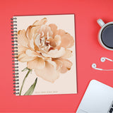Perfect Peony Academic July 2024 - June 2025 8.5" x 11" Softcover Planner