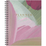 Plum Abstract Academic July 2024 - June 2025 8.5" x 11" Softcover Planner