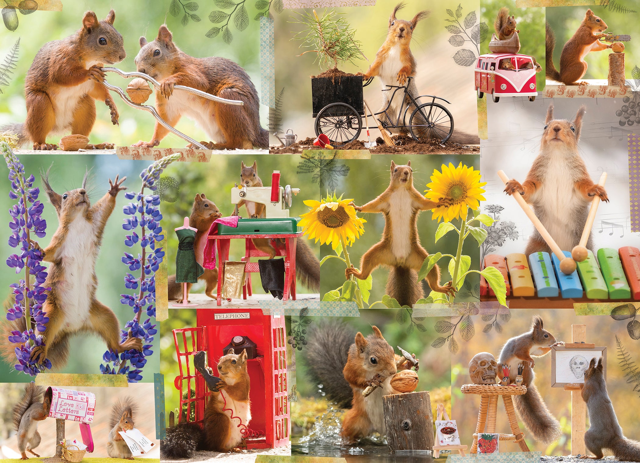 Gettin' Squirrelly 1000-Piece Puzzle (Other) - Walmart.com