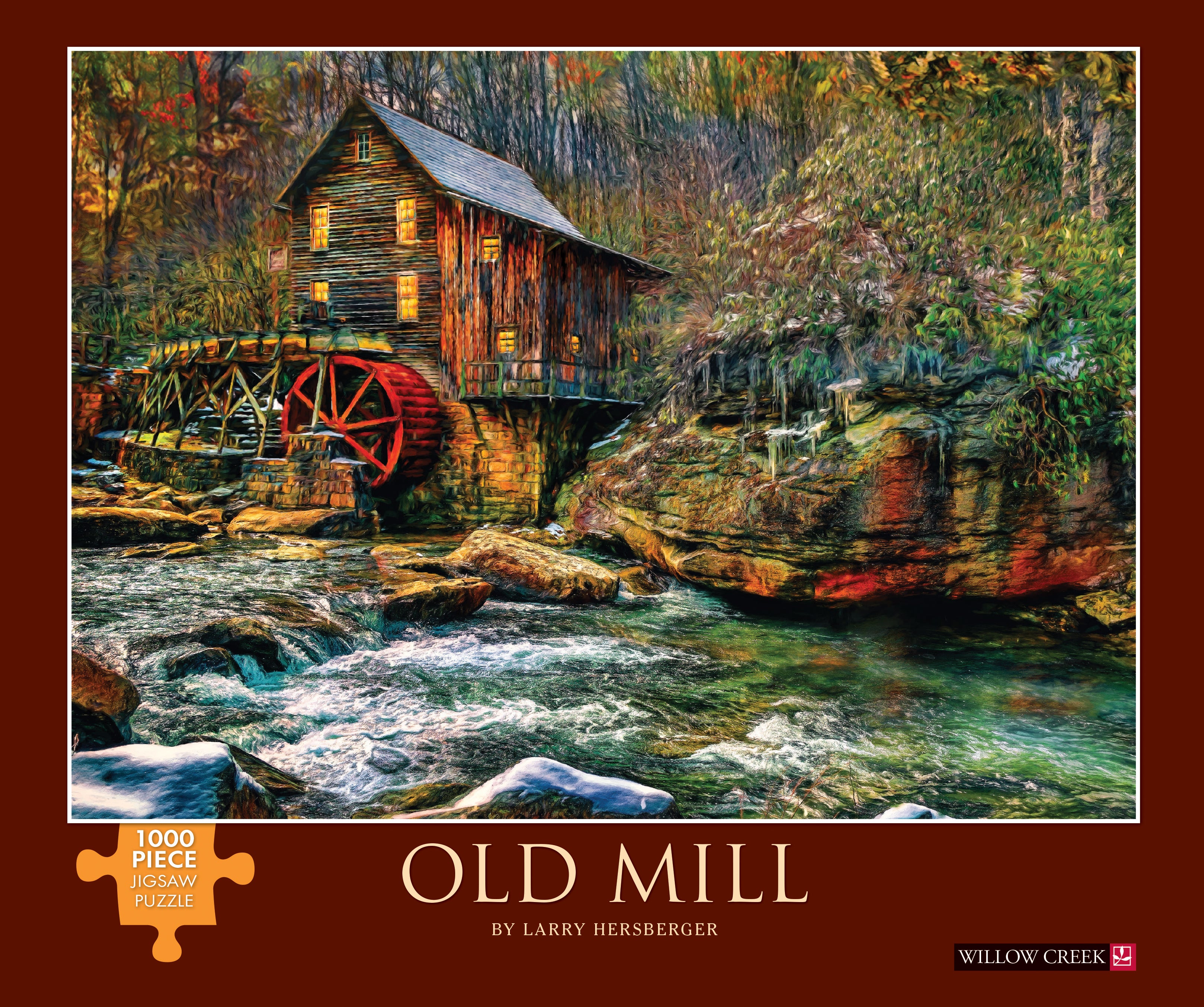 Old Mill 1000-Piece Puzzle – Willow Creek Press Old Mill 1000-Piece Puzzle – Willow Creek Press