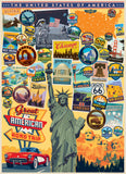 Great American Road Trip 1000-Piece Puzzle