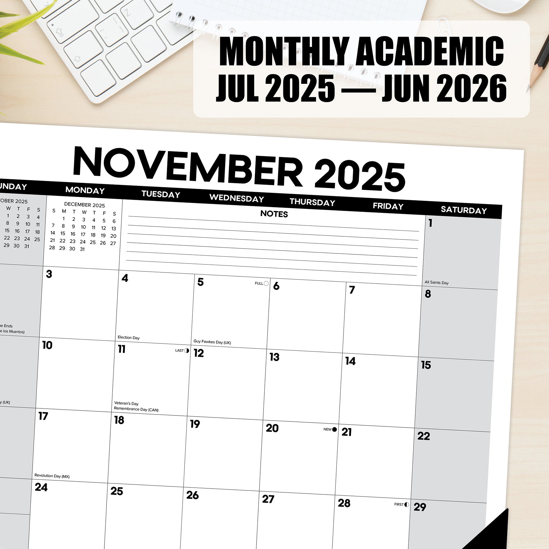 2025-2026 Academic Planners – Willow Creek Press 15-month-school-year-calendar-2025-2026