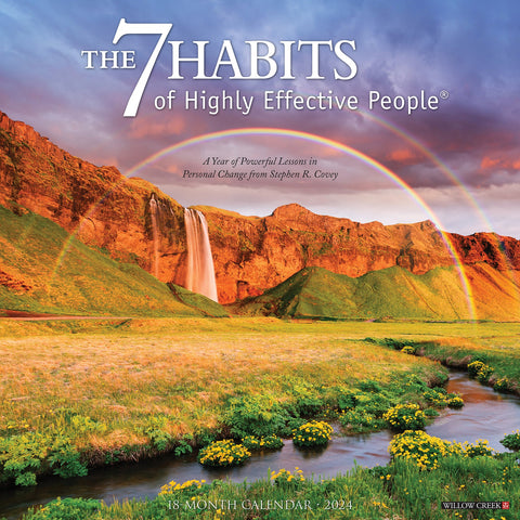 7 Habits of Highly Effective People 2024 12" x 12" Wall Calendar